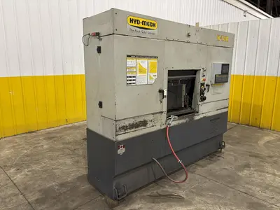 14" x 14" HYDMECH MODEL #H-14A AUTOMATIC HORIZONTAL BAND SAW WITH NESTING: STOCK #23623