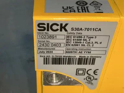 Used SICK _UNKNOWN_ Laser Scanners Ohio US | HGR 24 #1419600