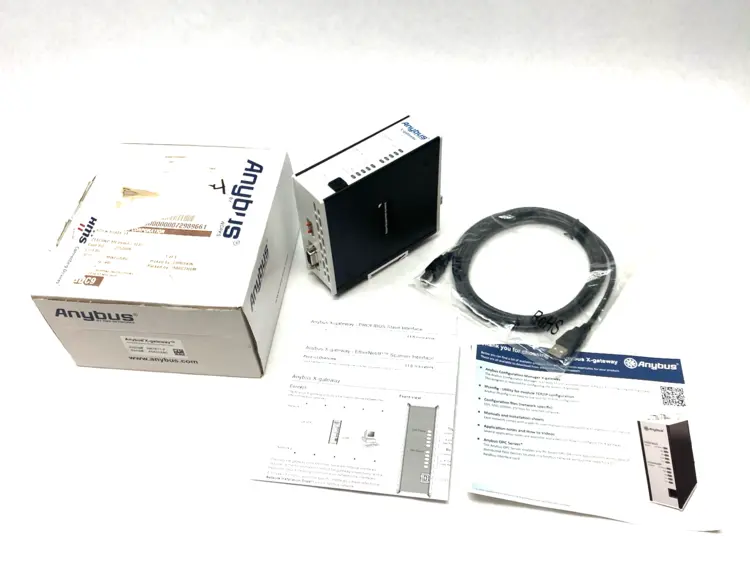 Used HMS NETWORKS ANYBUS X-GATEWAY – ETHERNET/IP SCANNER - PROFIBUS SLAVE PLC Ethernet Equipment | Maverick Industrial Sales #1101559