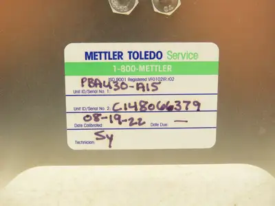 Mettler Toledo PBA430-A15 Digital Scale Base With Load Cell 0708