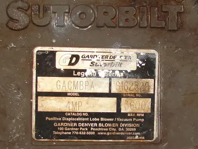 USED VAC-U-MAX MDL L0715B.02