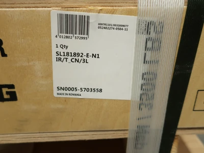 Used FAG SL181892-E-N1 Bearings Ohio US | Aucto #1306617