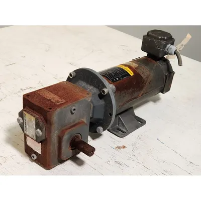 Used 0.5HP Baldor Morse Right Angle Worm Gear Speed reducer [40:1 RATIO]