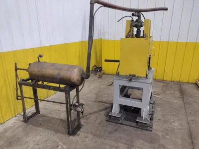7 TON AIRAM ARDCOR PNEUMATIC 4 POST CUTOFF PRESS: YOBRO #25223