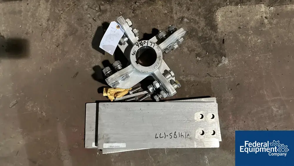 N/A 42" Turbine Agitator Blade and Hub Set, 316 S/S