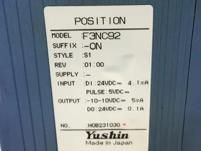 USED YUSHIN AMERICA F3NC92-ON