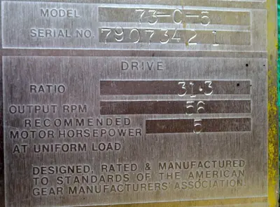 Mason Steel Tank, Approximately 2,500 Gallons, Stainless Steel, Vertical.