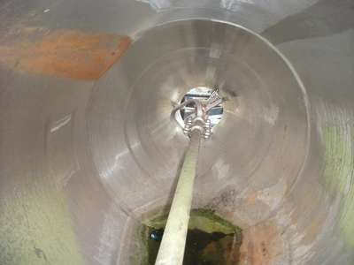 0.9 Cu.M. S/S Powder Feed Hopper