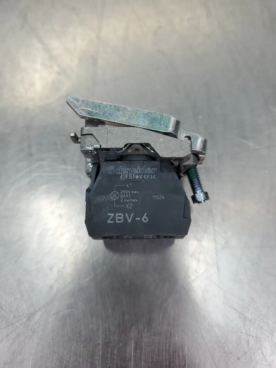 USED Schneider Electric ZBV-6 Contactor Switch Block