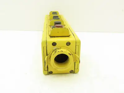 Harvey Hubbell M22 Type WPBC EUCLID Crane Hoist 6-Station Control Pendant VTG