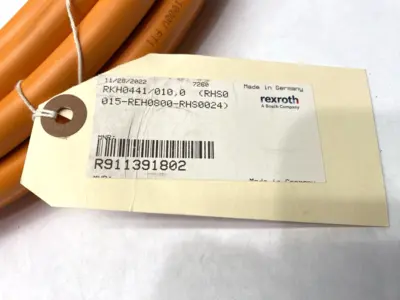 USED BOSCH REXROTH HYBRID SERVO MOTOR CABLE 10M RKH0441/010,0