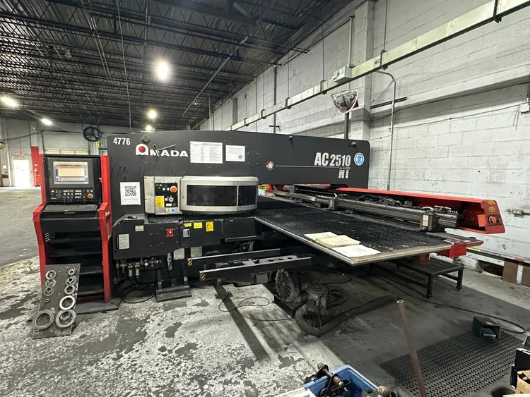 Used 2008 AMADA AC2510NT Turret Punches South Carolina US | The Equipment Hub #1548118