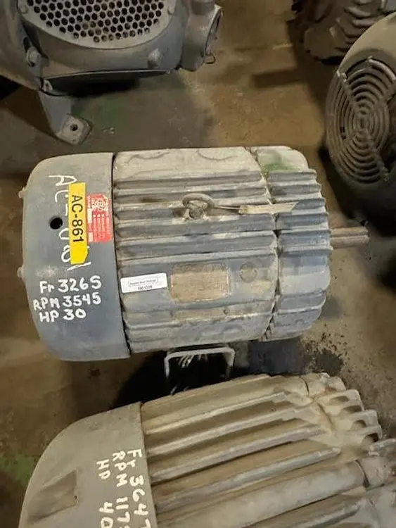 Used GE SQUIRREL CAGE A.C. Motors Ohio US | Surplus Asset Holdings #1187438
