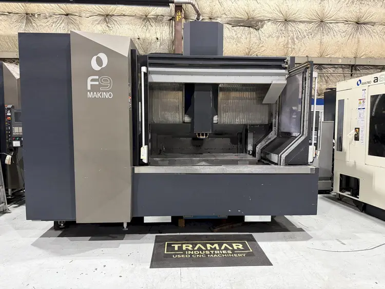 Used 2015 MAKINO F9 Vertical Machining Centers Michigan US | Tramar Industries #419538