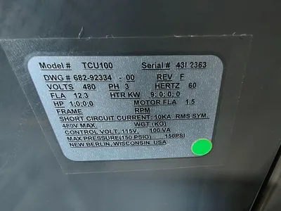 Used APPLICATION ENGINEERING CORP TCU100 Temperature Controls South Carolina US | ESS Industrial Equipment Sales #1259595