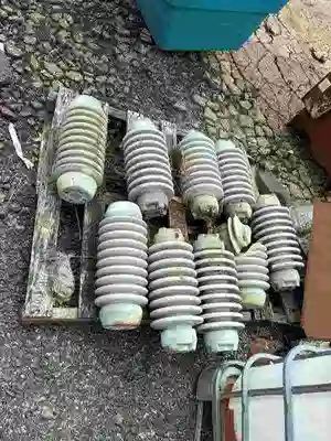 1975 Lapp 231004 High current Insulators 8 available High voltage insulators | Steam Well LLC (1)