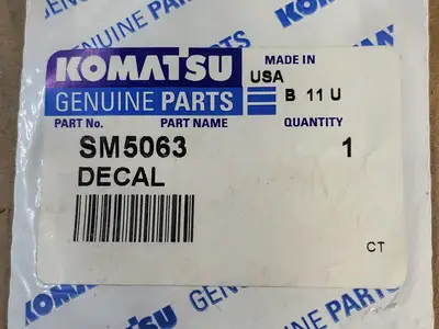 NEW KOMATSU SM5063