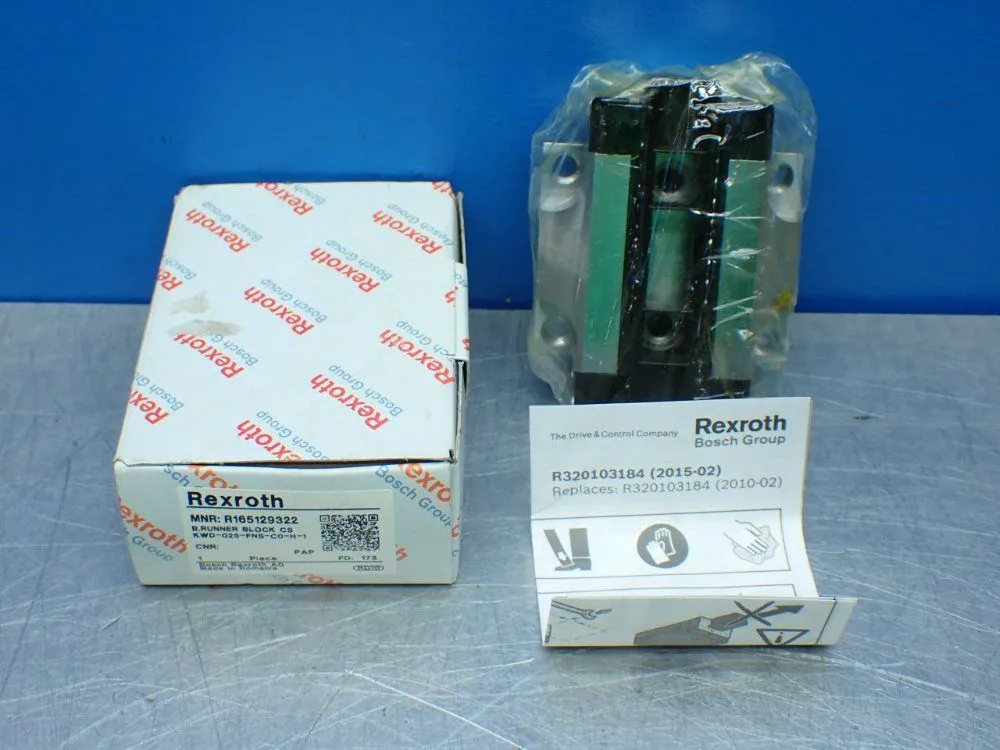 New | in-Stock REXROTH R165129322 Tooling & Accessories (Other) | HGR 24 #750747