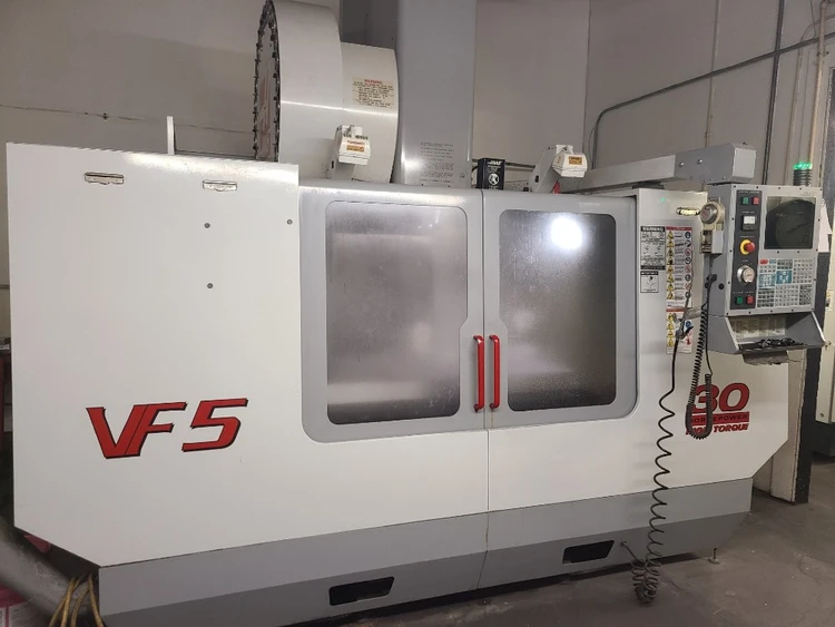 Used HAAS VF-5 Vertical Machining Centers California US | Deal Makers Machinery #395396