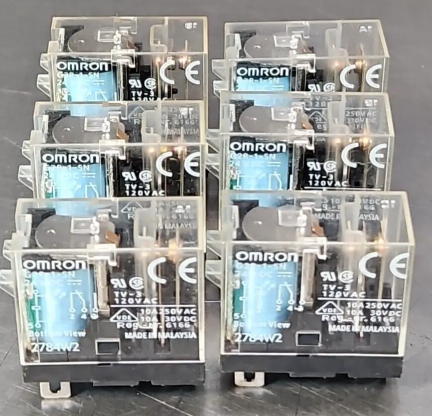 Omron - G2R-1-SN - 24VDC Relay LOT OF 6 loc4A11