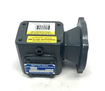 New | in-Stock Boston Gear Worm Gear Right Angle Gear Reducer 0.44 HP 10:1 Rat Speed Reducers Michigan US | Maverick Industrial Sales #1400632