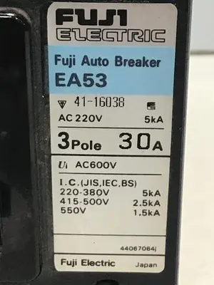 USED FUJI ELECTRIC EA53-30