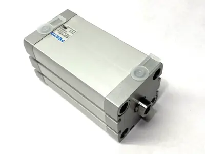 USED FESTO PNEUMATIC COMPACT CYLINDER 50MM BORE 80MM STROKE 572690