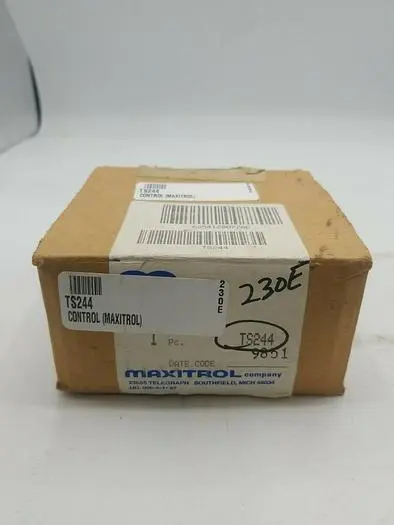 New | in-Stock MAXITROL TS244 Misc Electrical & Power Parts | ND Industrial Surplus #1222657