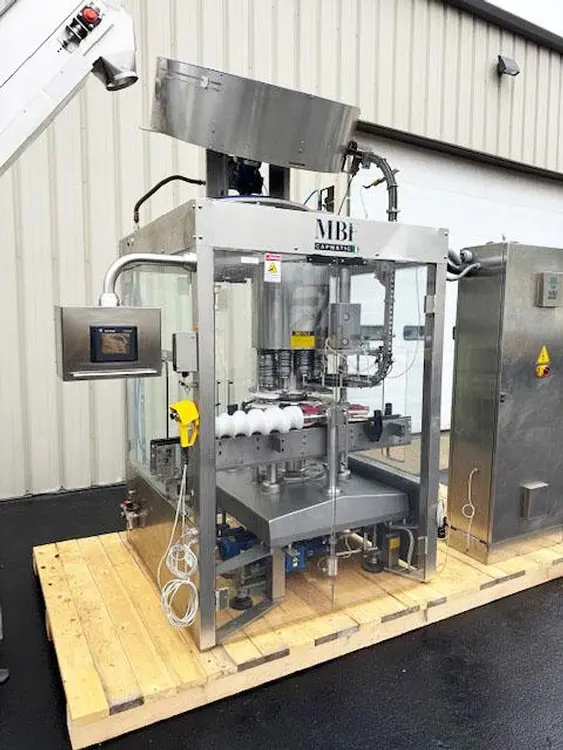 Used 2006 MBF NORTH AMERICA / A PROMACH BRAND CAPMATIC 360/9P Cappers - Pluggers - Fitments Pennsylvania US | Ferguson Packaging Machinery #758345