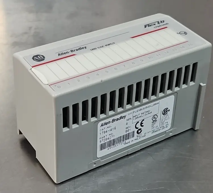 Used Allen-Bradley 1794-IA16 PLC Input & Output | Palmetto Automation #1155821