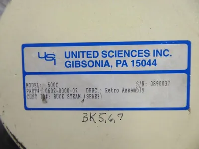 United Sciences Inc. 500c Retro Assembly 0602-0000-02 Used