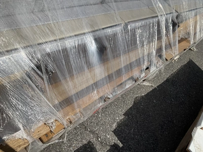 skid of Window Valances
