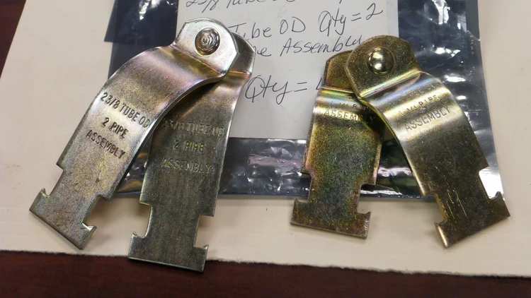New | in-Stock Clamps 23/8 and 1 3/4 Clamps Conduits Arizona US | ASSET CONVERSION SPECIALISTS, INC. #324316