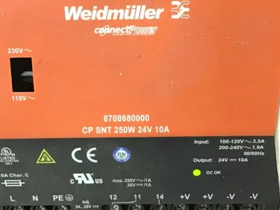 USED WEIDMULLER 8708680000