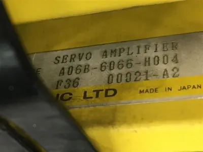 USED FANUC A06B-6066-H006 AC SERVO AMPLIFIER