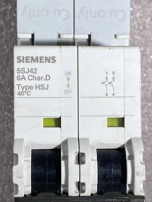 Used Siemens 5SJ4206-8HG41 Circuit Breakers California US | Heavy Wall Consulting #1310647