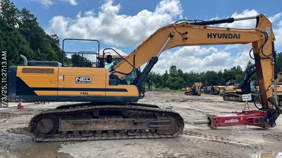 Used HYUNDAI HX330L Crawler Excavators South Carolina US | National Equipment Dealers #1422866