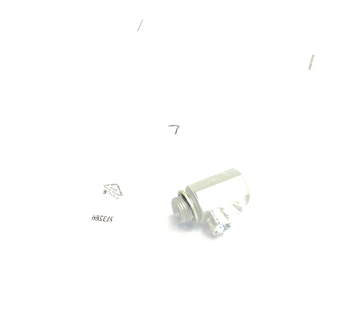 NEW FESTO MANUAL OVERRIDE 1/8", EXHAUST ELEMENT, 0-10BAR 184585