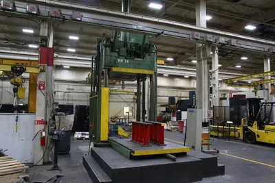 1997 REIS TUS-160-100 Hydraulic Spotting Press | Universal Press & Machinery (UPM) (2)