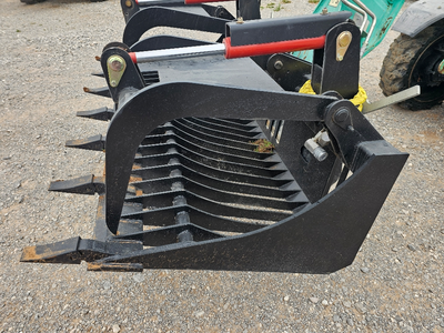 Used 2024 MID STATE 72" ROCK GRAPPLE Grapple Buckets Oklahoma US | OT Truck & Tractor Sales #1383860