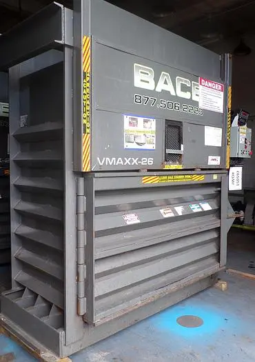 Used BACE VMAX-26 VERTICAL BALER Balers Ohio US | Black River Trading #1060210