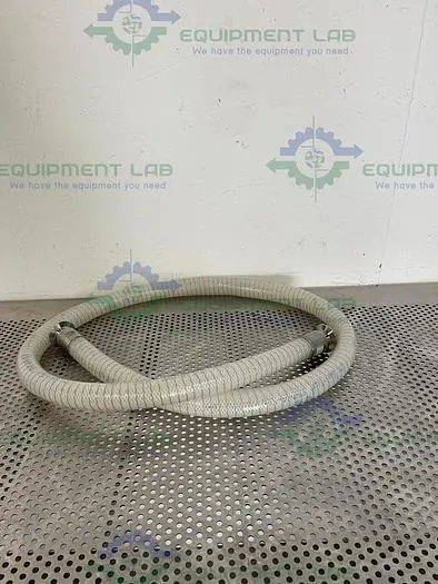 Used SANI TECH STHT-WR-1000 84" SILICONE HOSE W/ 1" SANITARY FITTING Hoses | Equipment Lab #486846