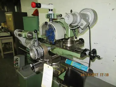 2504-110 Tousdiamants Swiss 2-Head Diamond Faceting Cutting Machine Jewelry Model # T2E