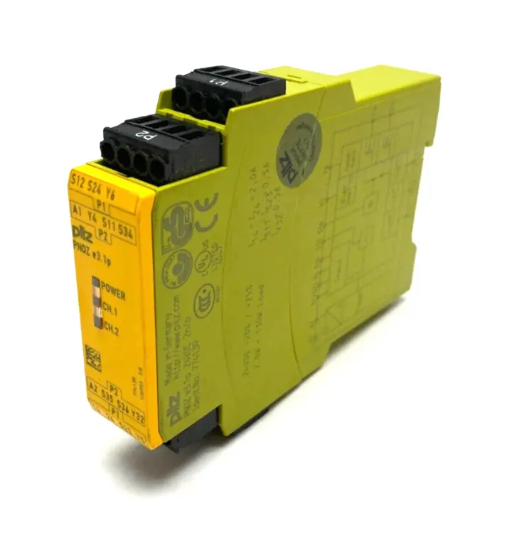 Used PILZ STANDALONE SAFETY RELAY 2-CHANNEL AUTO-START Relays & Switches | Maverick Industrial Sales #1118334
