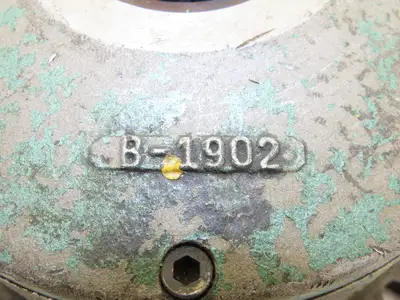 Pneumatic Collet Chuck Vertical Clamp Holder Vintage