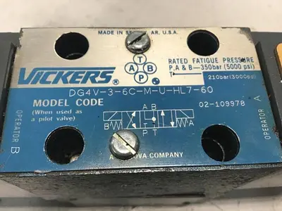 USED VICKERS DG4V-3-6C-M-U-HL7-60