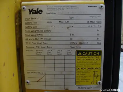 USED YALE MSW020LAN2