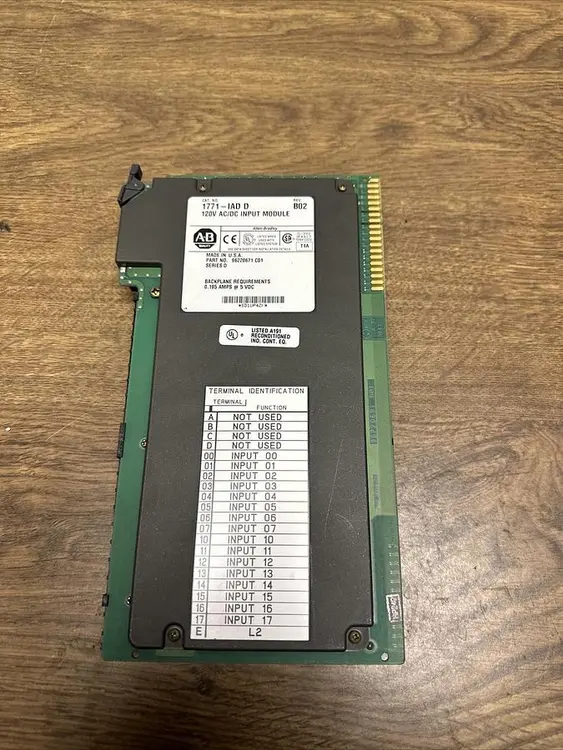Used ALLEN-BRADLEY 1771-IAD D Input / Output Modules | Surplus Asset Holdings #1205876