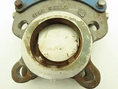 DeZurik Fig. KLS 3" Stainless Knife Gate Valve Lug Style Rising Stem Metal Seat