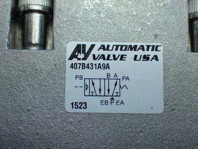 New | in-Stock AUTOMATIC VALVE 407B431A9A Pumps Ohio US | HGR 24 #968388